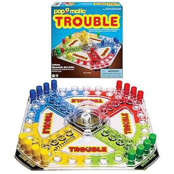 Amazon.co.jp: Winning Moves Classic Trouble Board Game